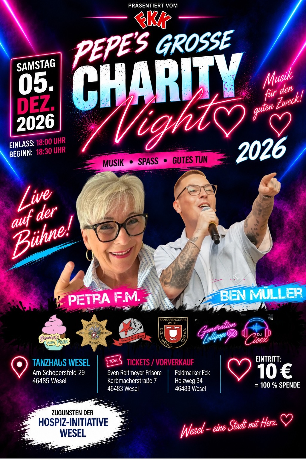 Aktueller Flyer Pepe's große Charity Night 2026