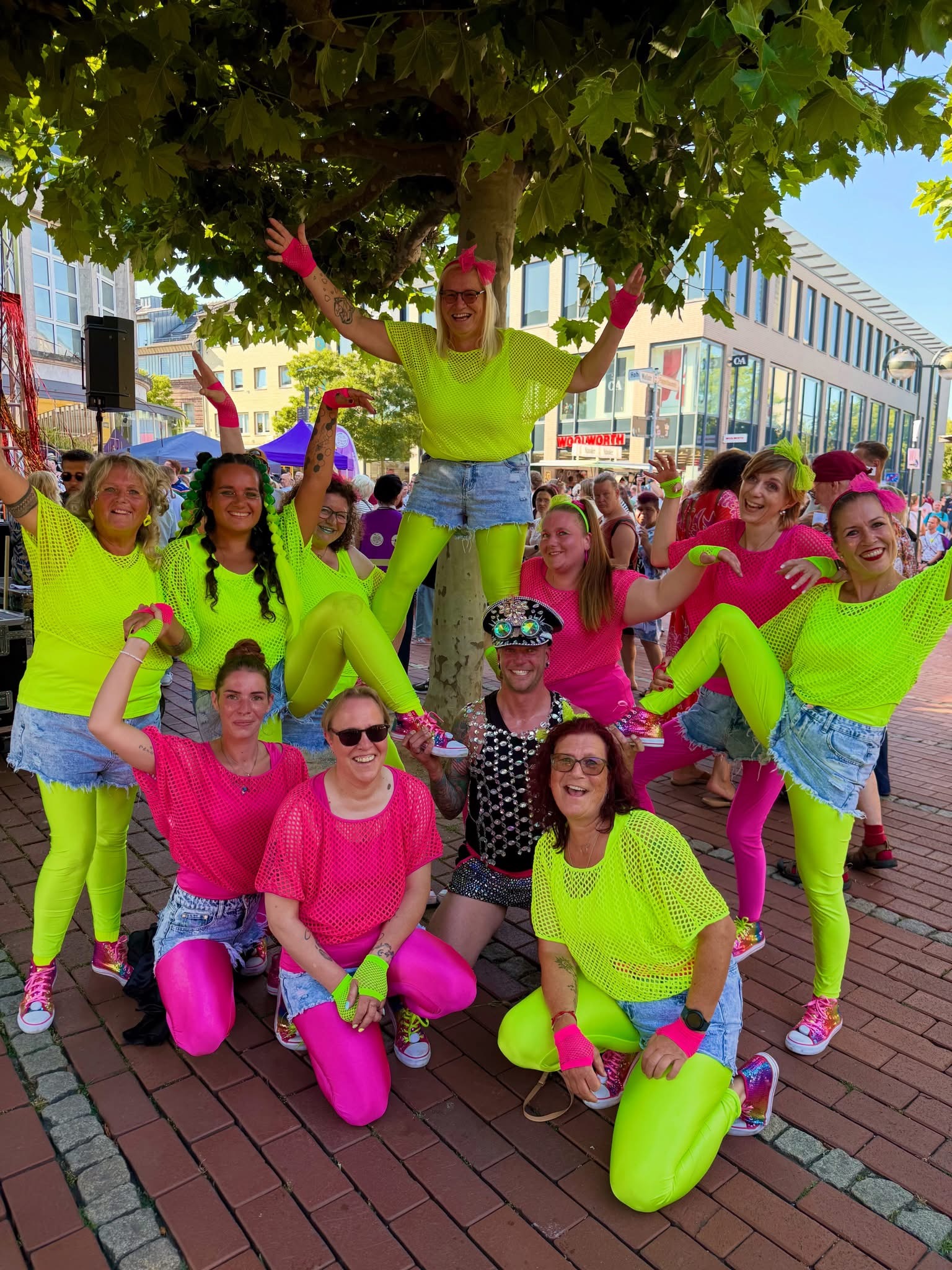 Gruppenfoto der Sweetys